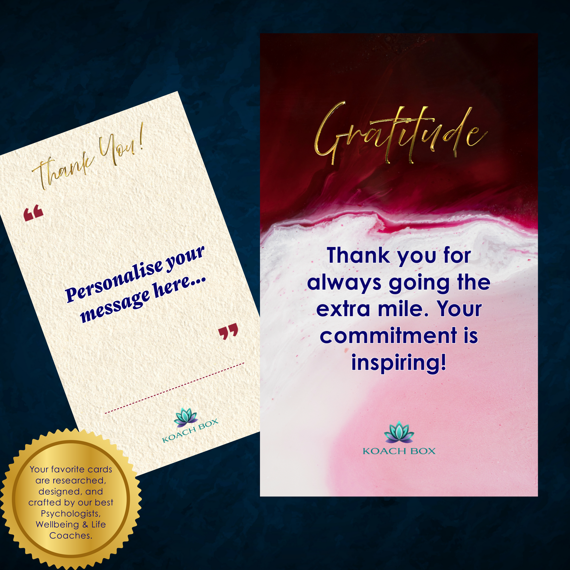 Gratitude Moments - Thank You Cards (30 Cards deck)